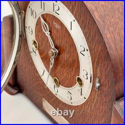1951 Smiths Enfield Westminster Mantel Clock RAF Presentation Fully Restored