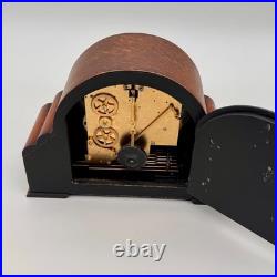 1951 Smiths Enfield Westminster Mantel Clock RAF Presentation Fully Restored