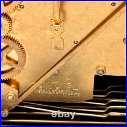 1951 Smiths Enfield Westminster Mantel Clock RAF Presentation Fully Restored