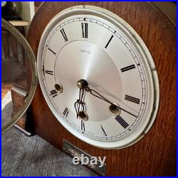 1951 Smiths Morley Mantel Clock Westminster Chime British Legion Presentation 1951 Smiths Morley Mantel Clock Westminster Chime British Legion Presentation