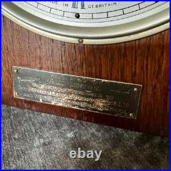 1951 Smiths Morley Mantel Clock Westminster Chime British Legion Presentation
