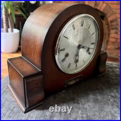 1951 Smiths Morley Mantel Clock Westminster Chime British Legion Presentation