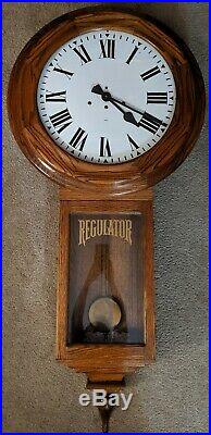 1977 Gazo Old Town Regulator Pendulum Wall Clock Westminster Chimes