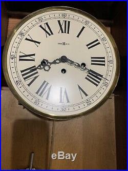 1979 Howard Miller Westminster CHIME 612-536 Regulator Clock 341-020 Mechanism