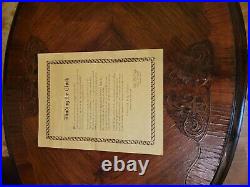 1980, Howard Miller Zeeland Grandfather Clock Westminster Chime, Walnut Case