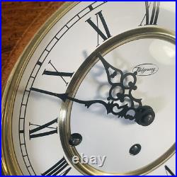 1983 Ridgeway Oak Clock MODEL-765 TRIPLE CHIME DIAL-K8 Great Condition