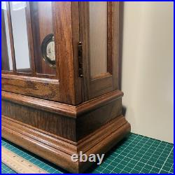 1983 Ridgeway Oak Clock MODEL-765 TRIPLE CHIME DIAL-K8 Great Condition