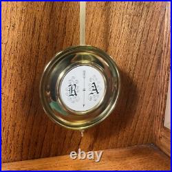 1983 Ridgeway Oak Clock MODEL-765 TRIPLE CHIME DIAL-K8 Great Condition