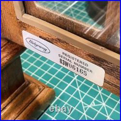 1983 Ridgeway Oak Clock MODEL-765 TRIPLE CHIME DIAL-K8 Great Condition