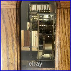 1983 Ridgeway Oak Clock MODEL-765 TRIPLE CHIME DIAL-K8 Great Condition