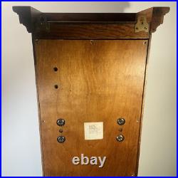 1983 Ridgeway Oak Clock MODEL-765 TRIPLE CHIME DIAL-K8 Great Condition