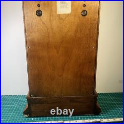 1983 Ridgeway Oak Clock MODEL-765 TRIPLE CHIME DIAL-K8 Great Condition