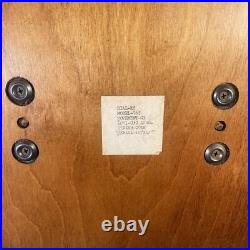 1983 Ridgeway Oak Clock MODEL-765 TRIPLE CHIME DIAL-K8 Great Condition