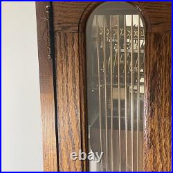 1983 Ridgeway Oak Clock MODEL-765 TRIPLE CHIME DIAL-K8 Great Condition