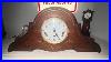 1984 Colonial Mantle Clock Westminster Chime Front View Chiming 5 00