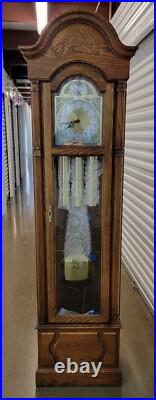 1985 Beautiful Sounding Howard Miller 610-160 Grandfather Clock
