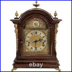 19th c German Bracket Clock with Westminster Chime circa 1880