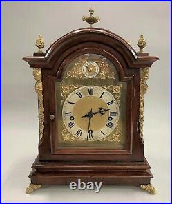 19th c German Bracket Clock with Westminster Chime circa 1880