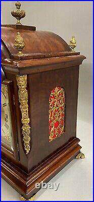 19th c German Bracket Clock with Westminster Chime circa 1880