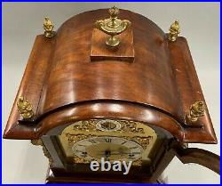 19th c German Bracket Clock with Westminster Chime circa 1880