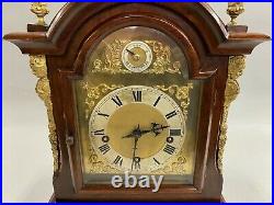 19th c German Bracket Clock with Westminster Chime circa 1880