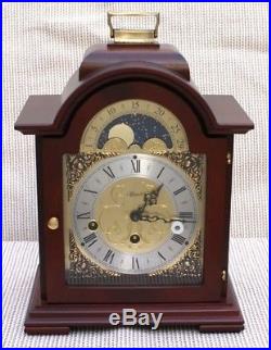 2013 Debden Mantle Clock by Hermle 340-020A Westminster Chimes withkey