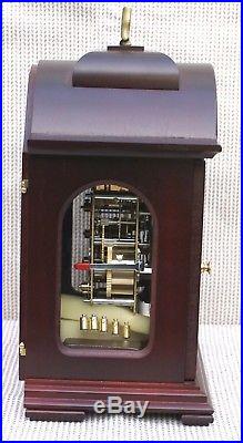 2013 Debden Mantle Clock by Hermle 340-020A Westminster Chimes withkey