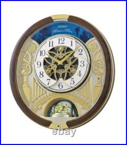2025 Seiko Melodies in Motion Golden Rhythm Musical Wall Clock Limited Edition