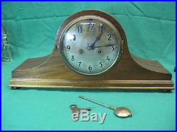 22 Gustav Becker Mantle clock with Westminster Chime Runs & Chime Great