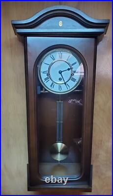 26Franz Hermle Sohn Westminster Wall Clock 341-021 45cm Made In Germany
