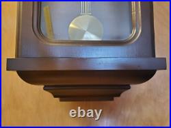 26Franz Hermle Sohn Westminster Wall Clock 341-021 45cm Made In Germany