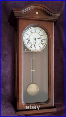26Franz Hermle Sohn Westminster Wall Clock 341-021 45cm Made In Germany