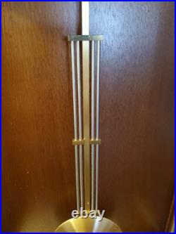 26Franz Hermle Sohn Westminster Wall Clock 341-021 45cm Made In Germany