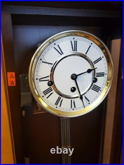 26Franz Hermle Sohn Westminster Wall Clock 341-021 45cm Made In Germany