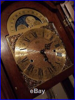 36 Oak Wall Clock Westminster Chime Franz Hermle Movement Germany by Ridgeway