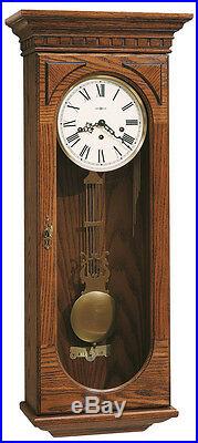 613-110 Howard Miller Key Wound Chime Wall Clock Westmont