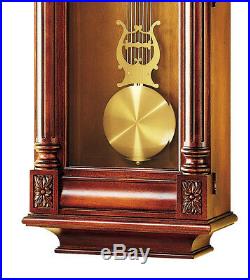 620-196 Hew Haven Howard Miller Wall Clock With Westminster Chimes 620196