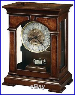 630-266 Emporia Mechanical Howard Miller Mantle Clock -cherry Bordeaux Finish