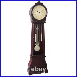 72 Tall Traditional Grandfather Clock Vintage Westminster Chime Pendulum Cherry