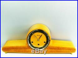 A Dream Later Art Deco Mauthe Westminster Chiming Mantel Clock From 50´s