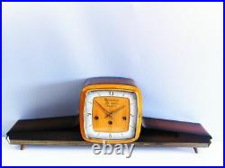 A Dream Later Art Deco Westminster Chiming Mantel Clock Hermle