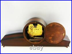A Dream Later Art Deco Westminster Chiming Mantel Clock Urgos Germany