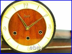 A Dream Later Art Deco Westminster Chiming Mantel Clock Urgos Germany