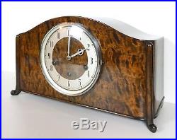 A Top Quality H. A. C Westminster, Whittington Chiming Mantle Clock Superb