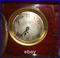 A beautiful 4 bell SONORA chime SETH THOMAS mantle clock working well LOWERED $$