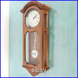 ADLER Vintage Wall Clock VERY RARE! WESTMINSTER Chime Pendulum ELECTRIC! Germany