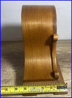 ALBRIGHT Wood Mantel Clock By Howard Miller Clock Company 3 Chimes 635-114