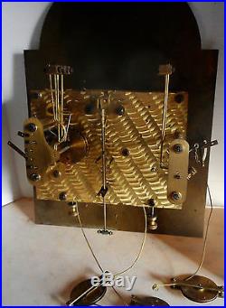 Antique Junghans 3 Weight Westminster Chime Grandfather Tallcase Clock Movement
