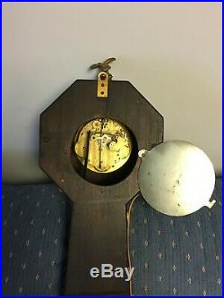 ANTIQUE NEW HAVEN WASHINGTON WESTMINSTER CHIME BANJO CLOCK c 1923