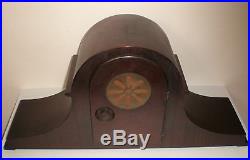 Antique New Haven Westminster Clock, Near Mint, Lovely Large Chiming Tambour